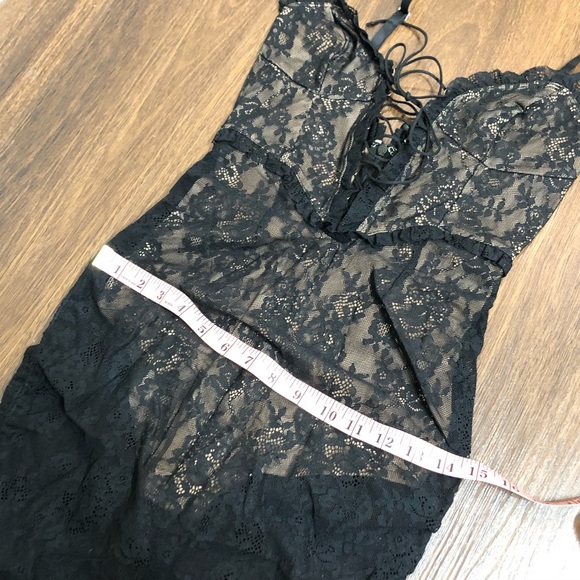 For Love And Lemons Gracie Lace High-low Slip - Picture 6 of 11